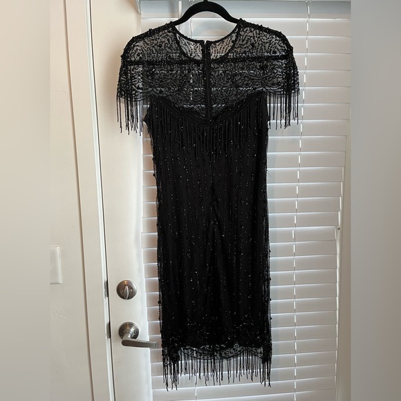 JC Collection Embroidered beaded Dress Size 2 - Picture 4 of 7